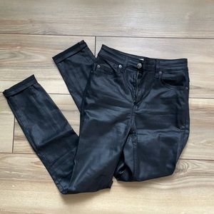 H&M Skinny Coated